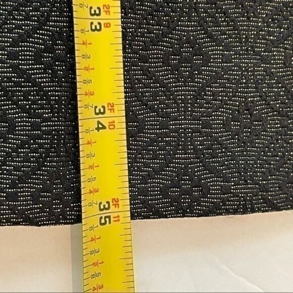 Apostrophe Metallic Black & Gold Long Party Event Jacket NWOT Size M - Picture 12 of 12